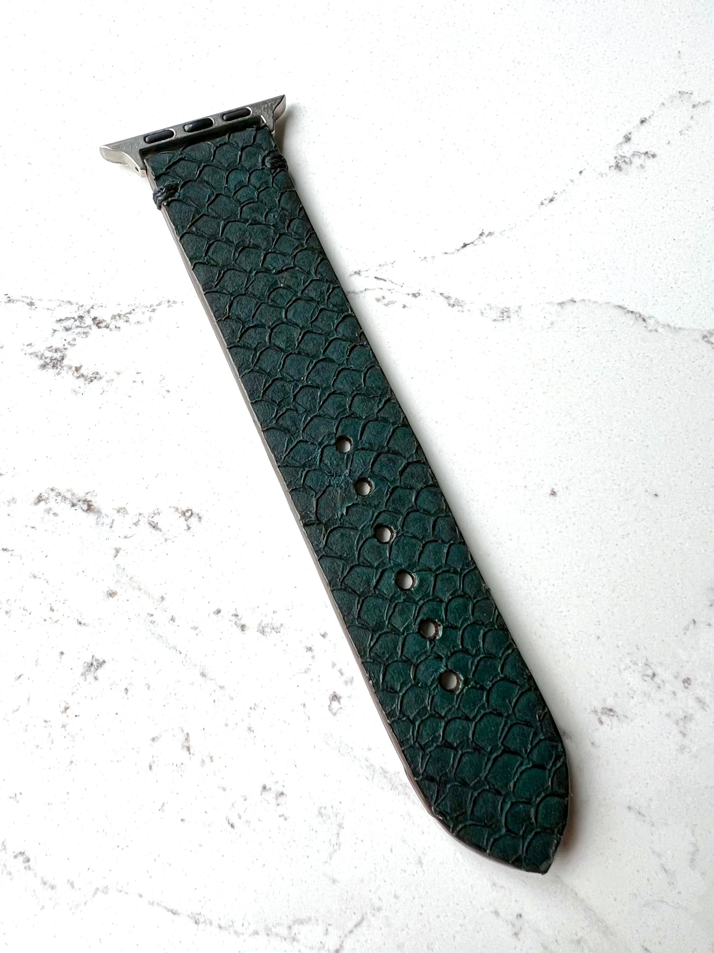 Fish Leather Watch Band