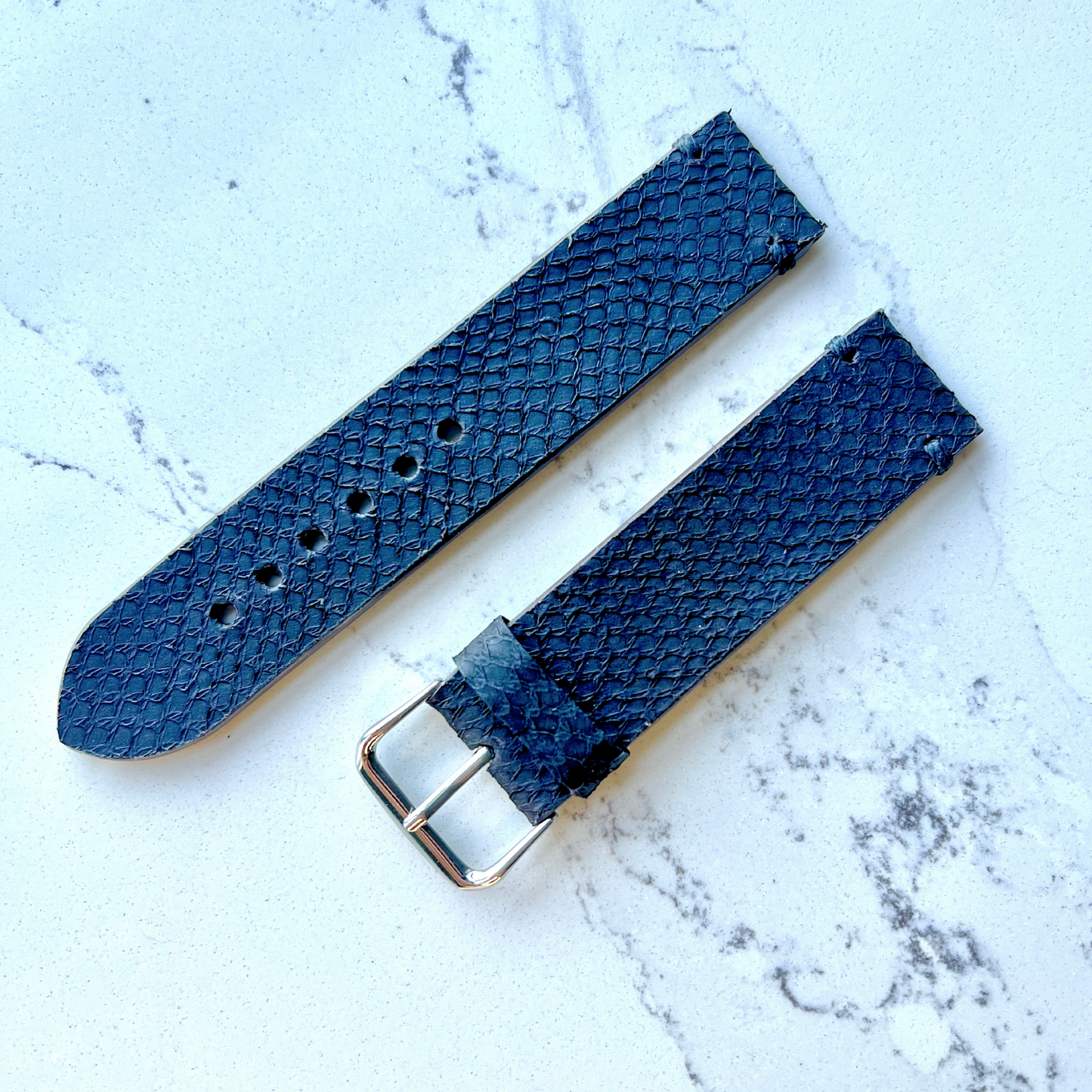 Fish Leather Watch Band