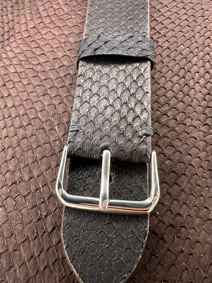 Fish Leather Watch Band