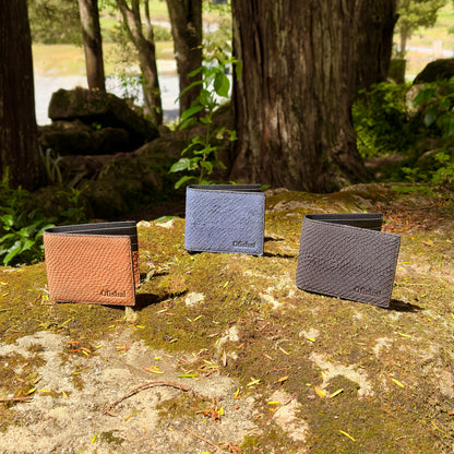 Fish Leather Bifold Wallet