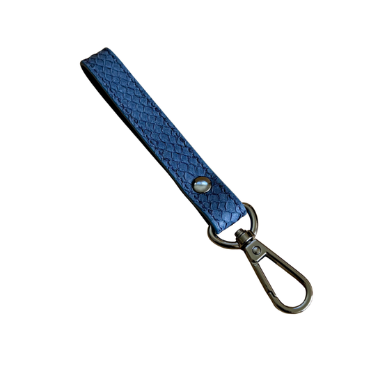 Fish Leather Key Fob